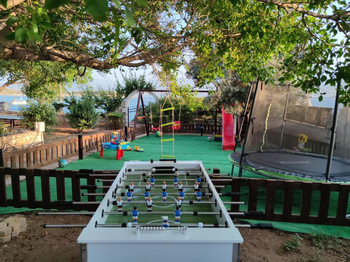 Seaside, Relaxing Family House With Playground! Villa Lavrys 4 Marathi  Exterior foto